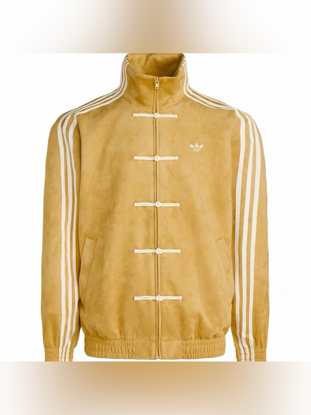 Adidas Original Chinese New Year Exclusive Edition Tang Jacket Yellow Unisex